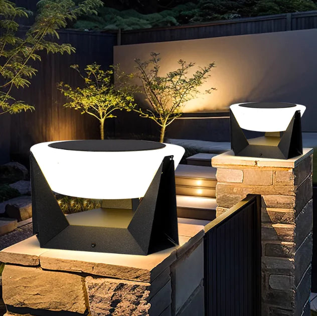 Outdoor Solar Lamp for Gardens and Patios (Single Unit)