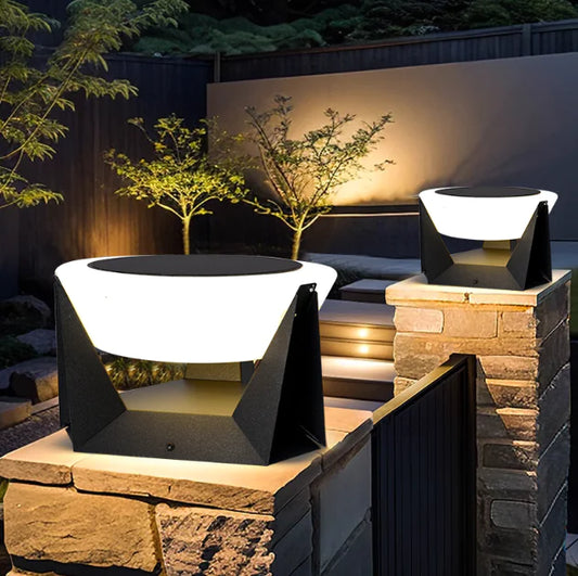 Outdoor Solar Lamp for Gardens and Patios (Single Unit)